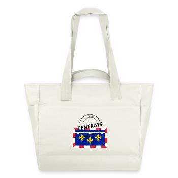 Centrais - Sac matelassé déperlant - blanc nature - Devant