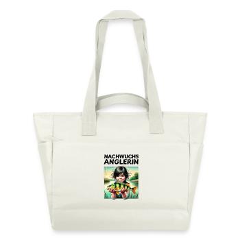 Jeune pêcheur - Sac matelassé déperlant - blanc nature - Devant