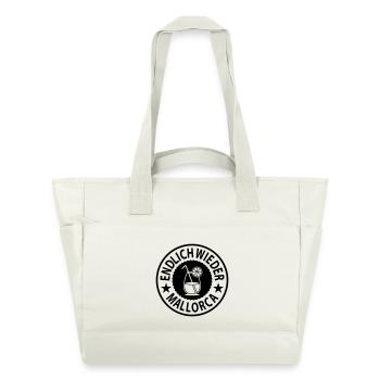 Enfin Mallorca Cocktail à nouveau - Sac matelassé déperlant - blanc nature - Devant