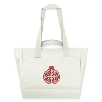 Demi-grenade - Sac matelassé déperlant - blanc nature - Devant