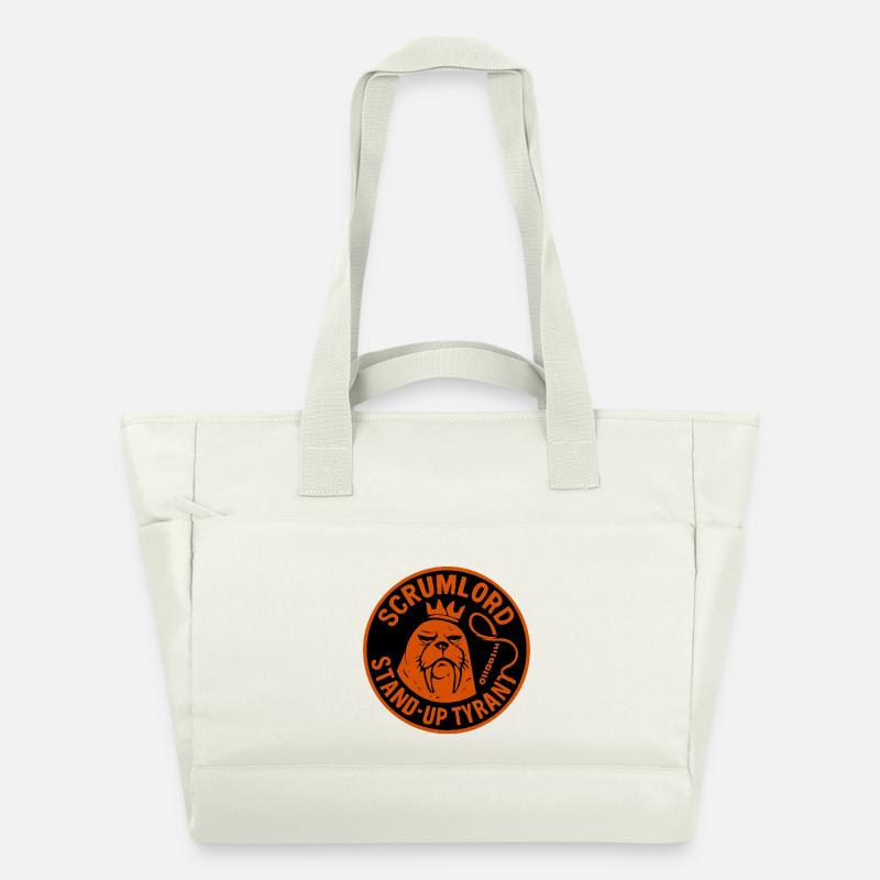Scrum Lord StandUp Tyrant - Wasserabweisende Padded Bag - Naturweiß