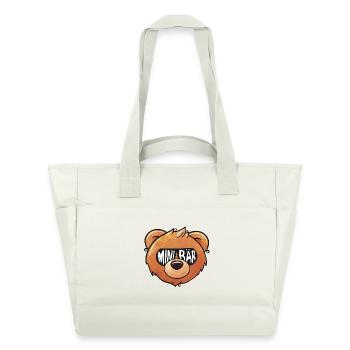 Enfanter - Sac matelassé déperlant - blanc nature - Devant