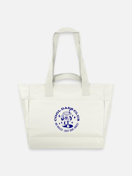 Cool Dads Club - Wasserabweisende Padded Bag - Naturweiß