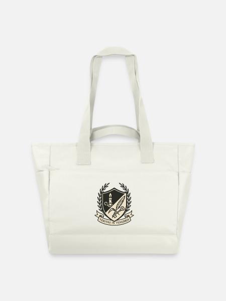 Veritas in Tenebris - Wasserabweisende Padded Bag - Naturweiß