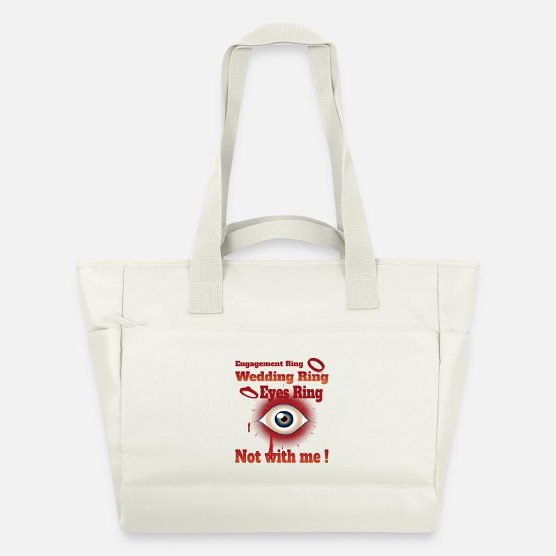 Single Leben - Wasserabweisende Padded Bag - Naturweiß