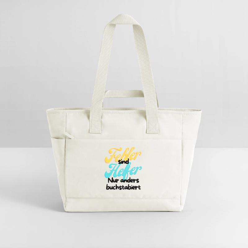 Error Helper Gradient Script Water-Repellent Padded Bag