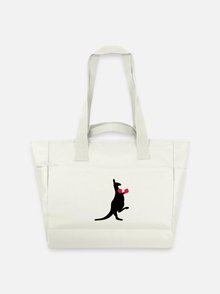 Känguru - Wasserabweisende Padded Bag - Naturweiß