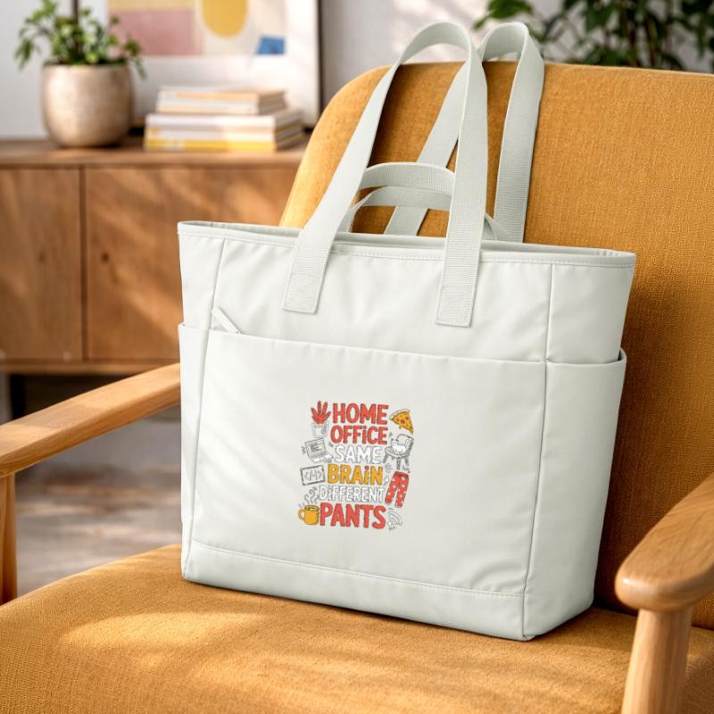 Remote Developer Home Office Same Web Developer Water-Repellent Padded Bag
