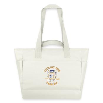 Faisons ce paquet Arracher de nouveaux tirages CardBreak - Sac matelassé déperlant - blanc nature - Devant