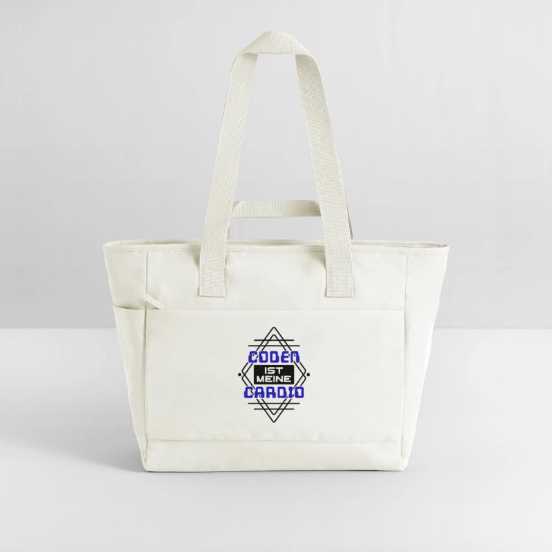 Software Developer Developer Cool Saying Coden Water-Repellent Padded Bag