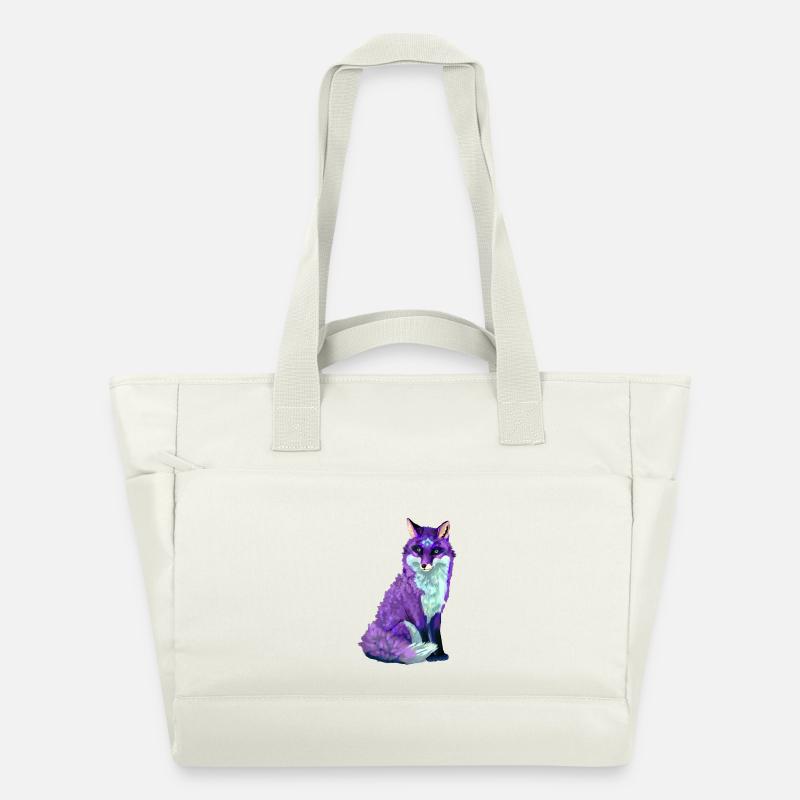 renard - Sac matelassé déperlant - blanc nature