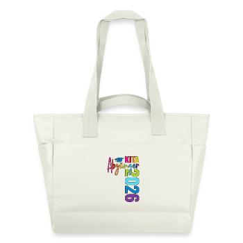 Daycare graduates 2026 - Water-Repellent Padded Bag - natural white - Front