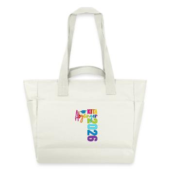 Daycare graduates 2026 - Water-Repellent Padded Bag - natural white - Front