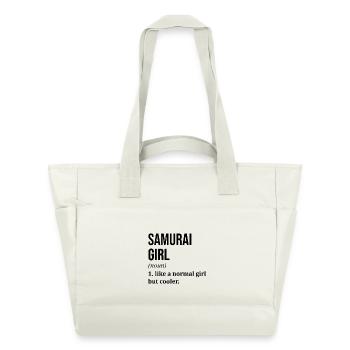 Samurai - Water-Repellent Padded Bag - natural white - Front