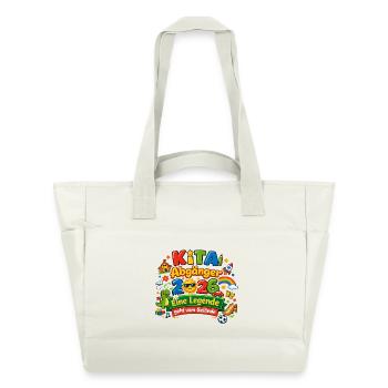 Daycare graduates 2026 - Water-Repellent Padded Bag - natural white - Front