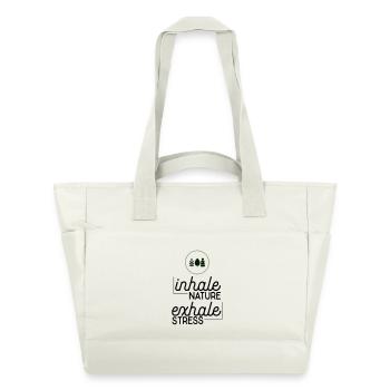 Environmental protection - Water-Repellent Padded Bag - natural white - Front