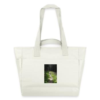 VOIE VERTE - Sac matelassé déperlant - blanc nature - Devant