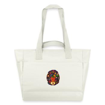 Strawberry Haze - Wasserabweisende Padded Bag - Naturweiß - Vorne