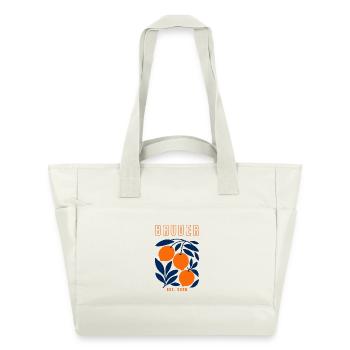 Frère 2028 - Sac matelassé déperlant - blanc nature - Devant