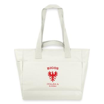 BIGOS Polen Polska Poland - Water-Repellent Padded Bag - natural white - Front
