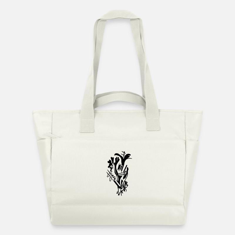 Sakura - Wasserabweisende Padded Bag - Naturweiß