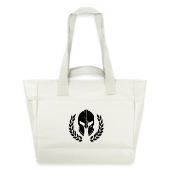 sparta - Sac matelassé déperlant - blanc nature - Devant