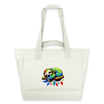 Paresse - Sac matelassé déperlant - blanc nature - Devant
