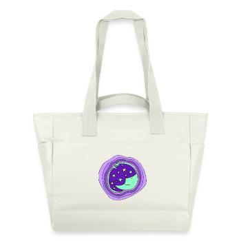 Collection Bébé Soleil d’Été 10 - Sac matelassé déperlant - blanc nature - Devant