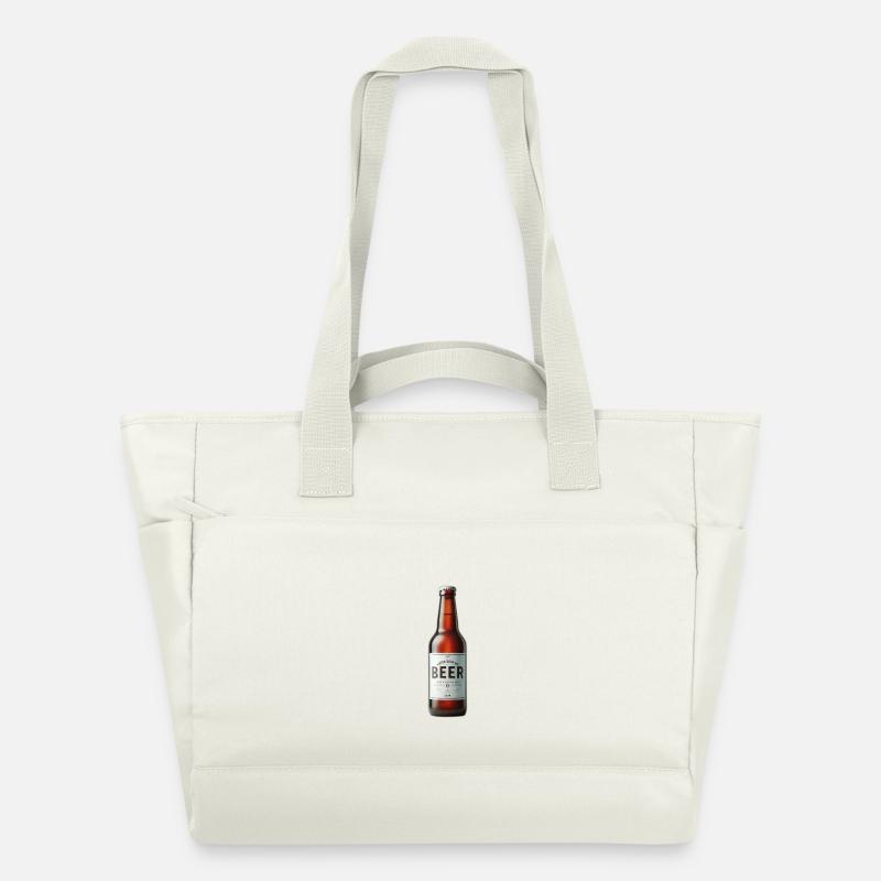 Bier - Wasserabweisende Padded Bag - Naturweiß