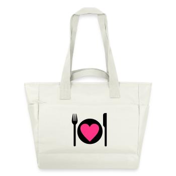 essen - Wasserabweisende Padded Bag - Naturweiß - Vorne