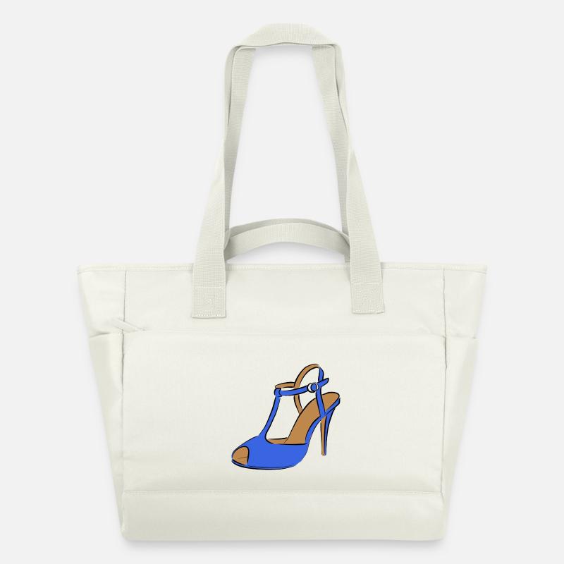 Mode de chaussures - Sac matelassé déperlant - blanc nature