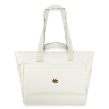 Sailing ship - Water-Repellent Padded Bag - natural white - Front