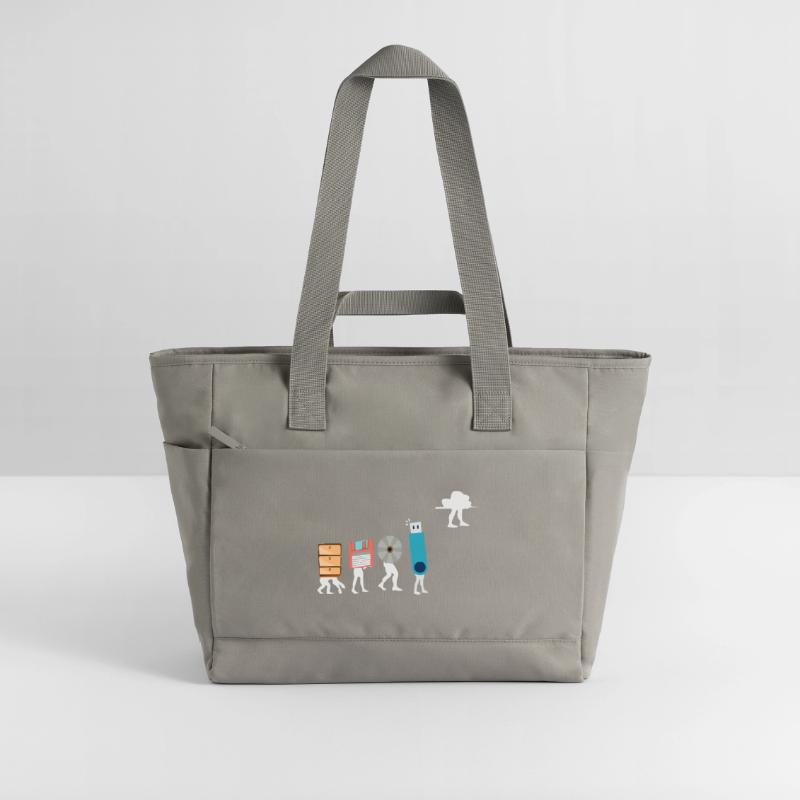 Cloud-Computing-Lustige Programmierer-Daten-KI-Software Wasserabweisende Padded Bag