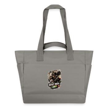 Gorille Mode Bête – Chemise de bloc et d’escalade - Sac matelassé déperlant - gris - Devant