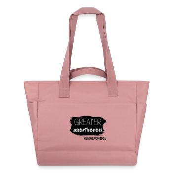 Une plus grande affirmation Périménopause - Sac matelassé déperlant - rose poudré - Devant