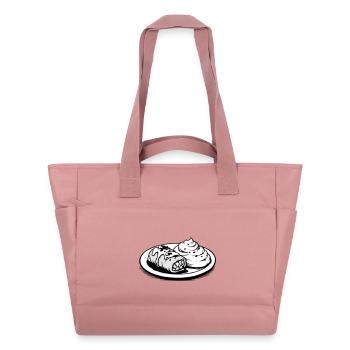 Wrap de chou Golubzi avec purée de pommes de terre - Sac matelassé déperlant - rose poudré - Devant