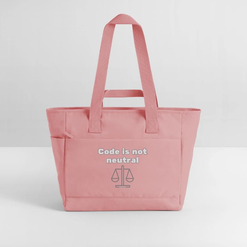 Code Is Not Neutral - Ethical Coder Statement Wasserabweisende Padded Bag