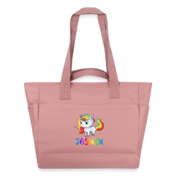 Jasmin Einhorn - Wasserabweisende Padded Bag - Altrosa - Vorne