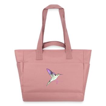 Effet de rythme Kolibri - Sac matelassé déperlant - rose poudré - Devant