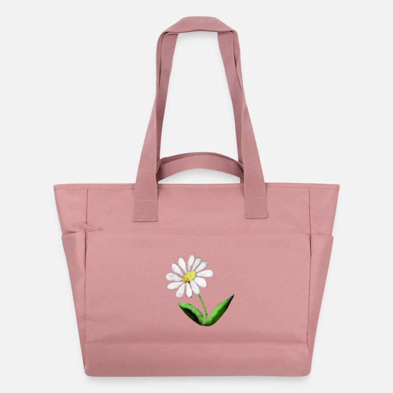 Fière Marguerite - Sac matelassé déperlant - rose poudré