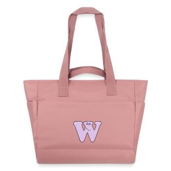 W - Sac matelassé déperlant - rose poudré - Devant