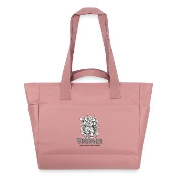 Wikinger Design - Wasserabweisende Padded Bag - Altrosa - Vorne