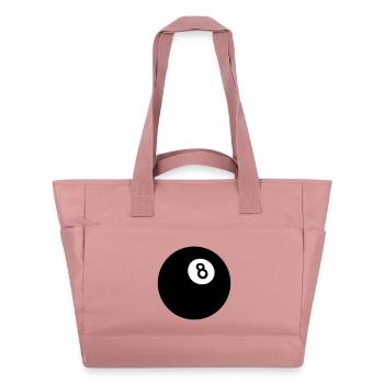 Schwarze Acht - Wasserabweisende Padded Bag - Altrosa - Vorne