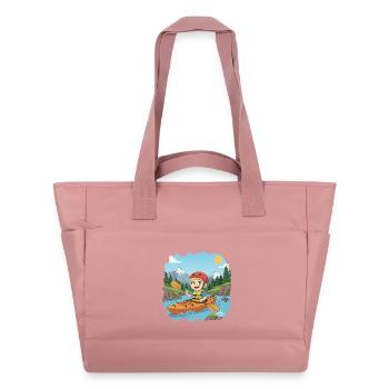 Bouno Adventure on the River - Water-Repellent Padded Bag - canyon pink - Front
