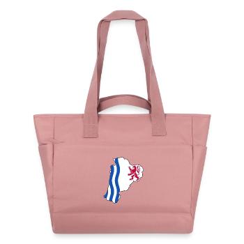 Nouvelle Aquitaine - Sac matelassé déperlant - rose poudré - Devant