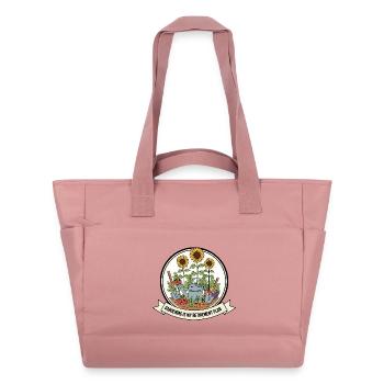 Gardening My Retirement Plan - Wasserabweisende Padded Bag - Altrosa - Vorne