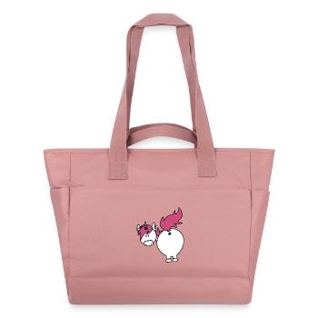 einhorn hintern - Wasserabweisende Padded Bag - Altrosa - Vorne