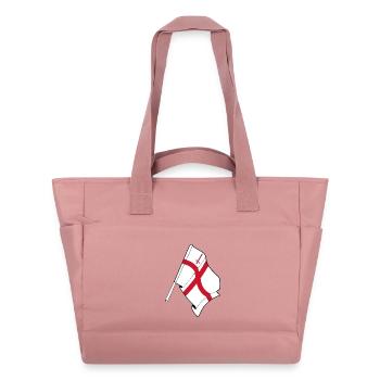 City of London Flag - Water-Repellent Padded Bag - canyon pink - Front