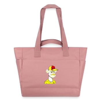 Ape Straßenrebell Cap - Wasserabweisende Padded Bag - Altrosa - Vorne