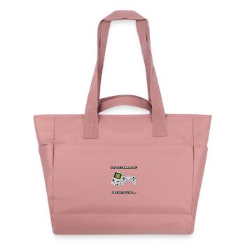 Anfang einer Gamerengeschichte - Wasserabweisende Padded Bag - Altrosa - Vorne